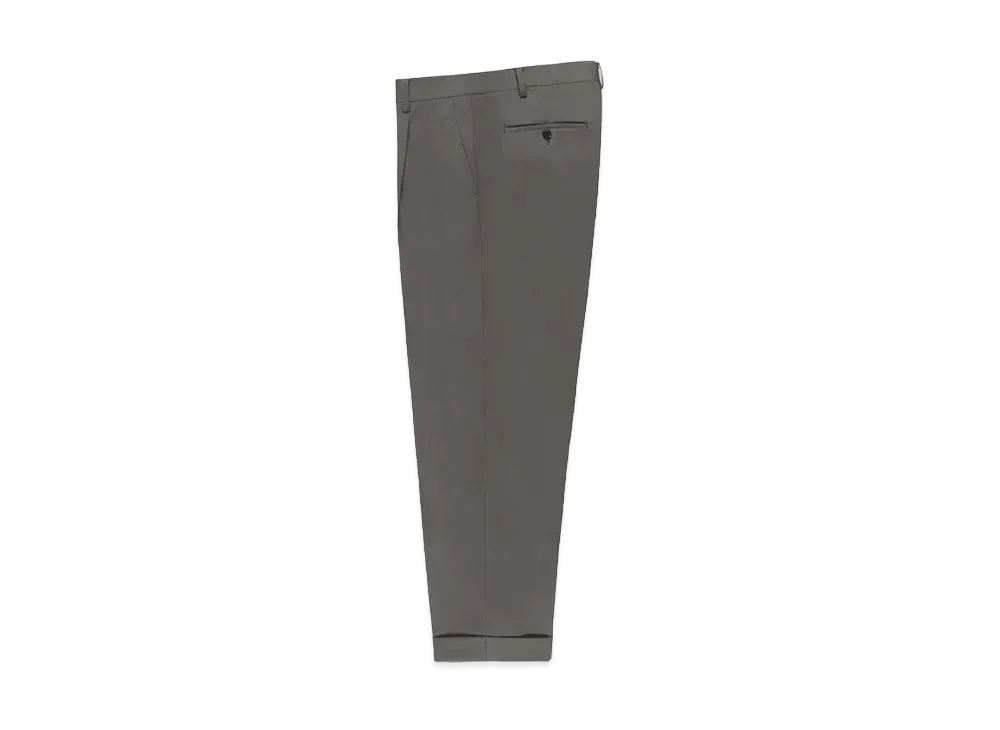 WACKO MARIA Dormeuil / Pleated Trousers (Type-1) "Gray"