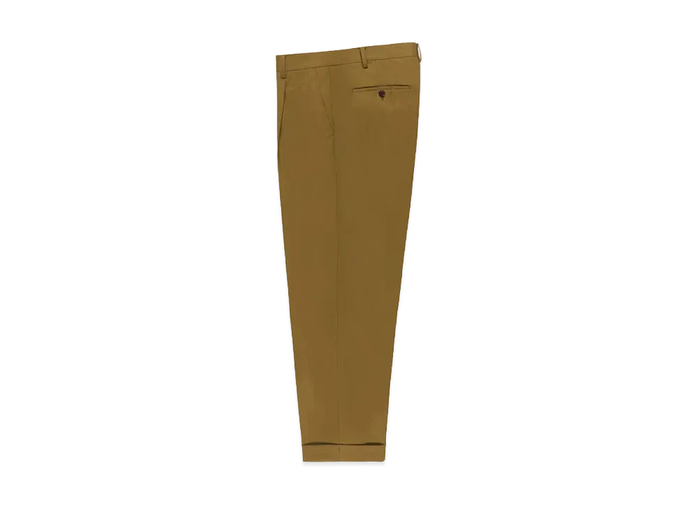 WACKO MARIA Dormeuil / Pleated Trousers (Type-1) "Gold"