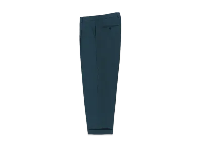 WACKO MARIA Dormeuil / Pleated Trousers (Type-2) "Blue"