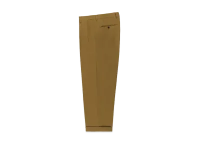 WACKO MARIA Dormeuil / Double Pleated Trousers "Gold"