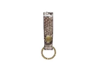 WACKO MARIA Python Leather Key Holder "White"