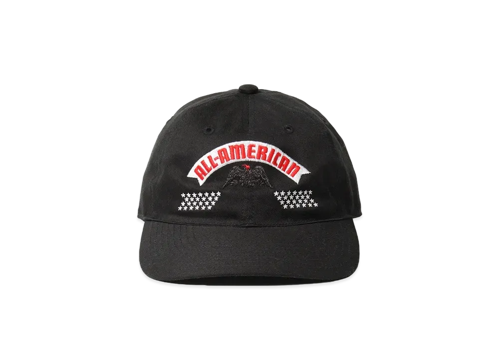 WACKO MARIA 6 Panel Cap "Black"