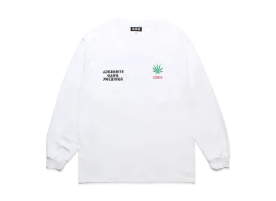 WACKO MARIA x 舐達麻 / High Times / Long Sleeve T-Shirt "White"