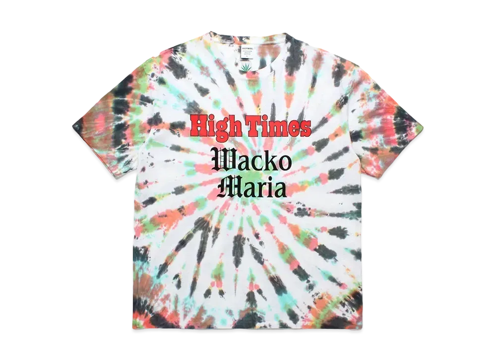 WACKO MARIA High Times / Tie Dye T-Shirt "Multi"