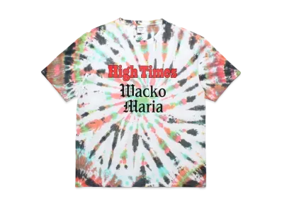 WACKO MARIA High Times / Tie Dye T-Shirt "Multi"