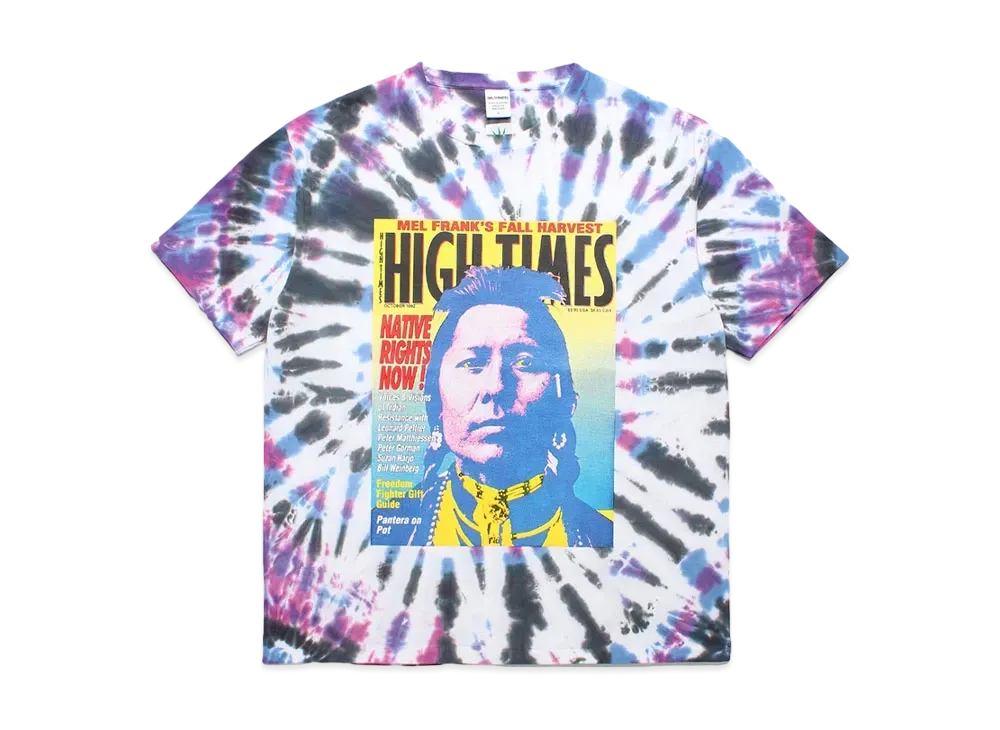 WACKO MARIA High Times / Tie Dye T-Shirt "Multi"