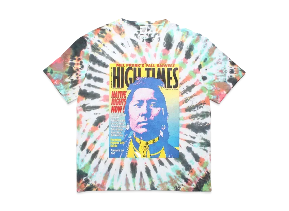 WACKO MARIA High Times / Tie Dye T-Shirt "Multi"