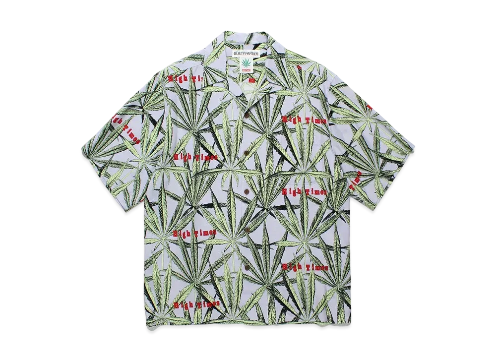 WACKO MARIA High Times / Hawaiian Shirt "Purple"