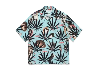 WACKO MARIA High Times / Hawaiian Shirt "Mint"