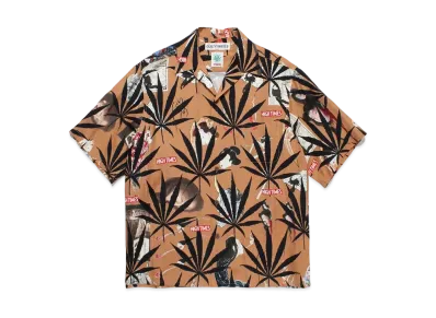 WACKO MARIA High Times / Hawaiian Shirt "Brown"