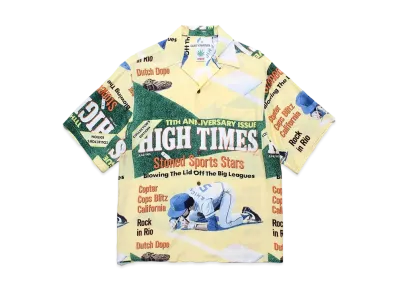 WACKO MARIA High Times / Hawaiian Shirt "Yellow"