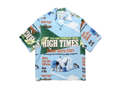 WACKO MARIA High Times / Hawaiian Shirt "Blue"
