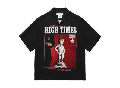 WACKO MARIA High Times / Hawaiian Shirt "Black"