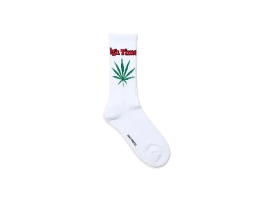 WACKO MARIA High Times / Jacquard Socks "White"