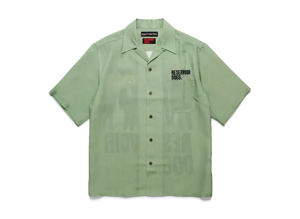 WACKO MARIA Reservoir Dogs / Hawaiian Shirt "Green"