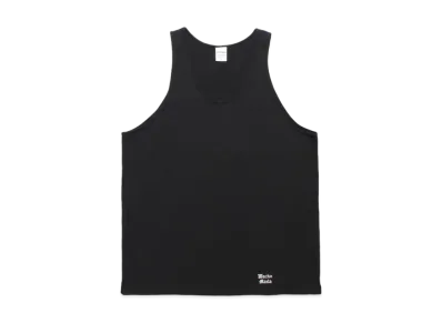 WACKO MARIA Washed Heavy Weight Tank Top "Black"