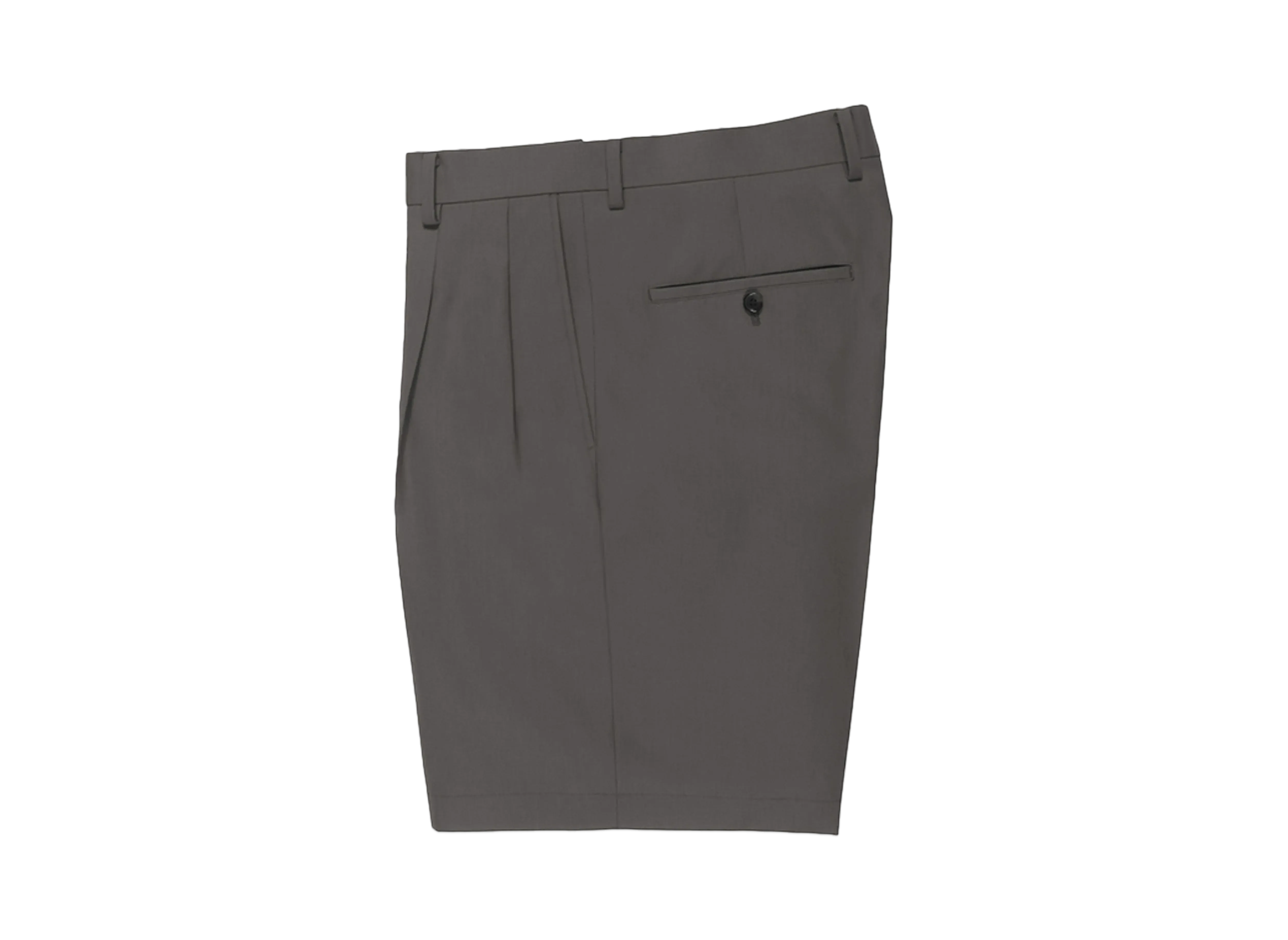 WACKO MARIA Dormeuil / Double Pleated Short Trousers "Gray"