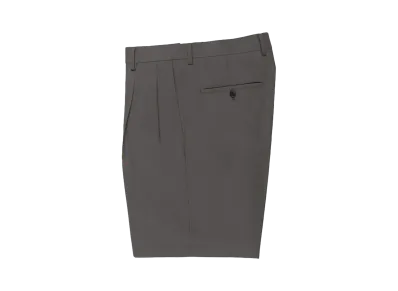 WACKO MARIA Dormeuil / Double Pleated Short Trousers "Gray"