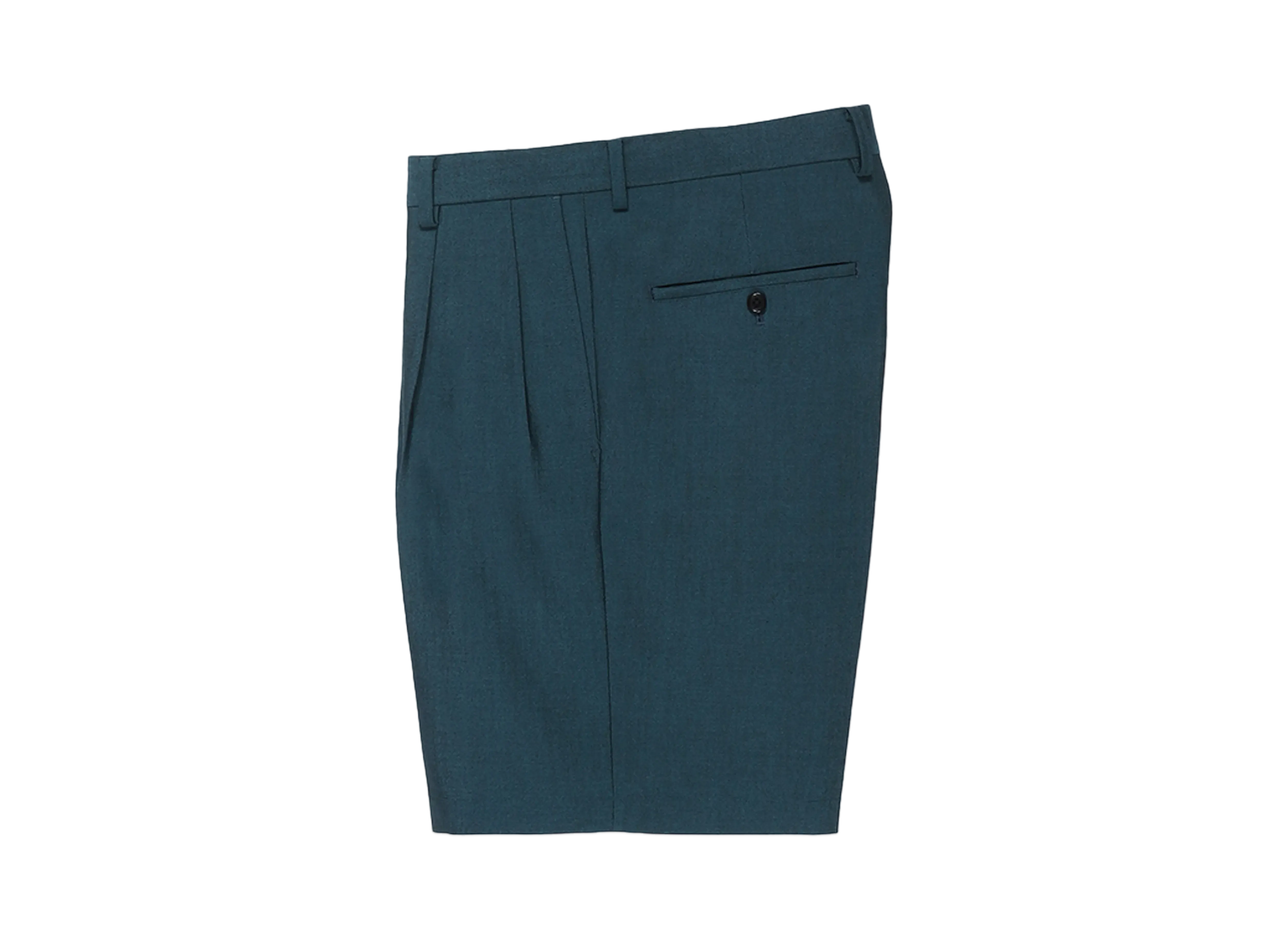 WACKO MARIA Dormeuil / Double Pleated Short Trousers "Blue"