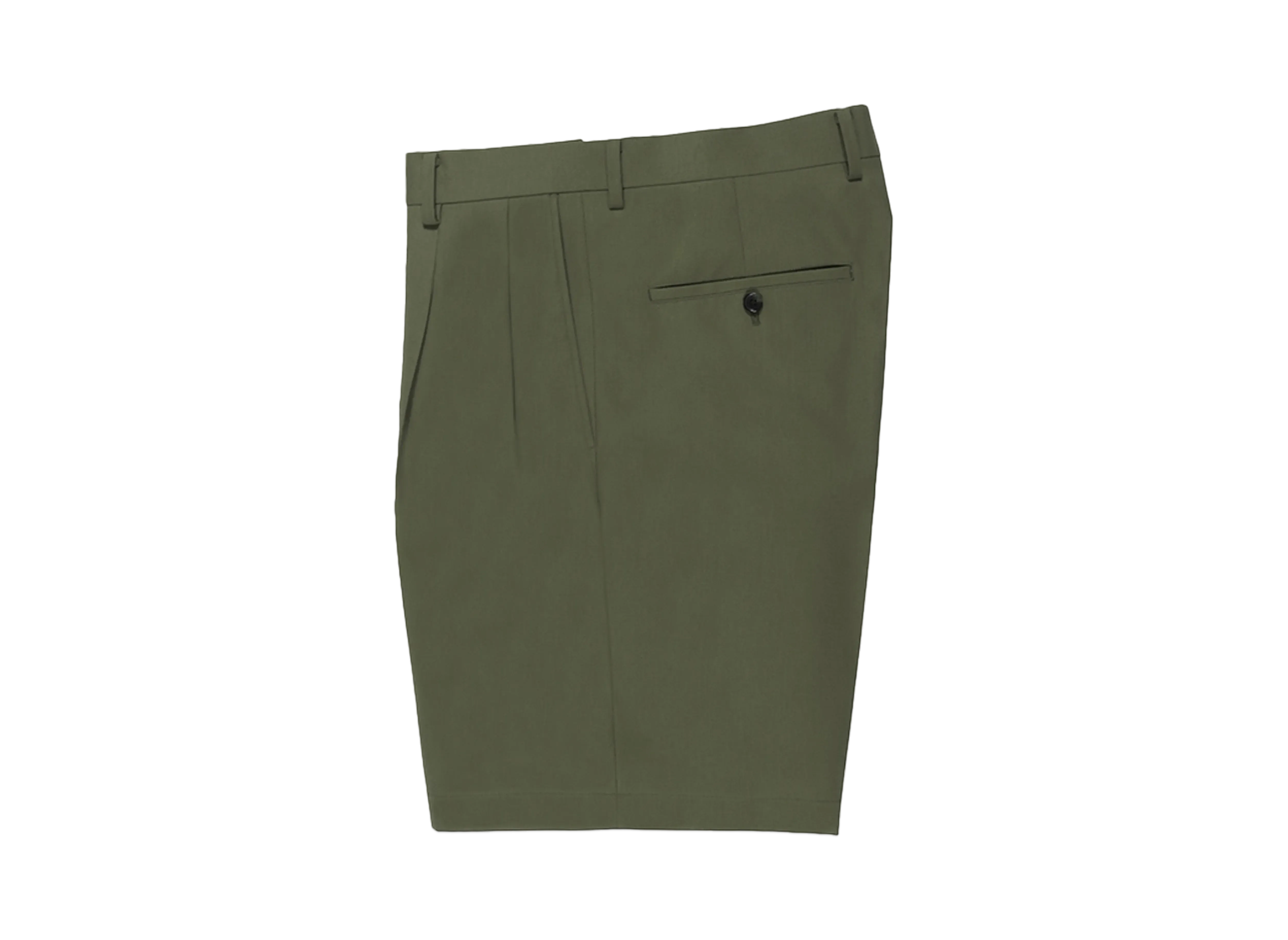 WACKO MARIA Dormeuil / Double Pleated Short Trousers "Green"