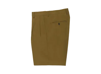 WACKO MARIA Dormeuil / Double Pleated Short Trousers "Gold"