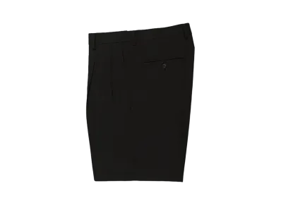 WACKO MARIA Dormeuil / Double Pleated Short Trousers "Black"