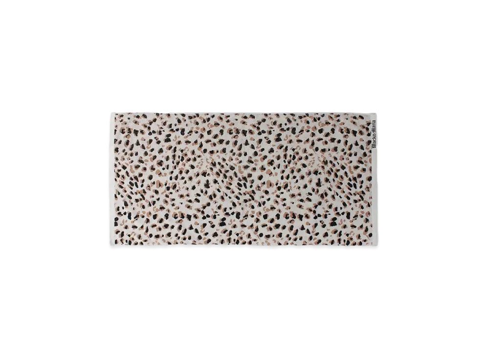 WACKO MARIA Leopard Jacquard Towel [Large] "Gray"