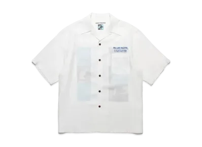 WACKO MARIA Blue Note / Hawaiian Shirt "White"