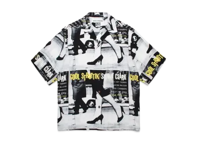 WACKO MARIA Blue Note / Hawaiian Shirt "Mono"