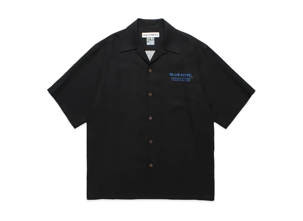 WACKO MARIA Blue Note / Hawaiian Shirt "Black"