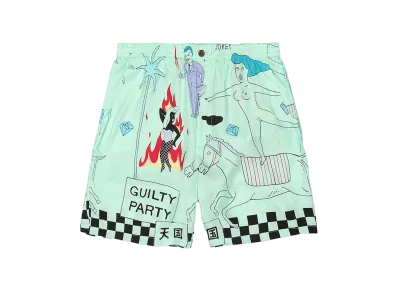 WACKO MARIA 世界平和プロジェクト / Hawaiian Shorts "Mint"
