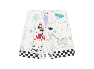 WACKO MARIA 世界平和プロジェクト / Hawaiian Shorts "White"