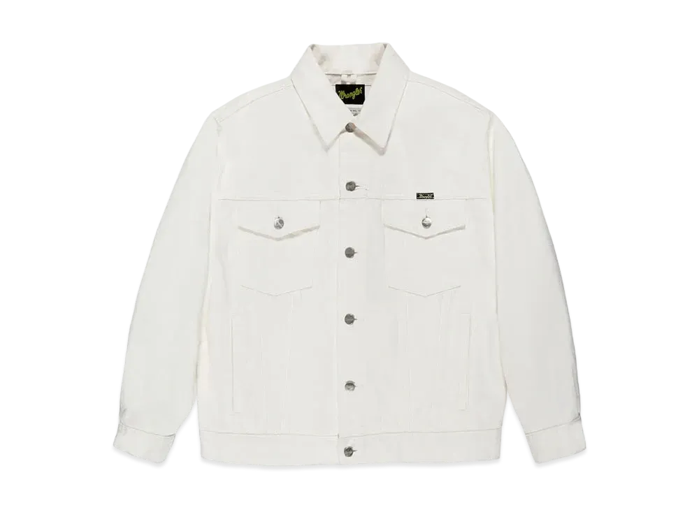 WACKO MARIA Wrangler / Denim Trucker Jacket "White"