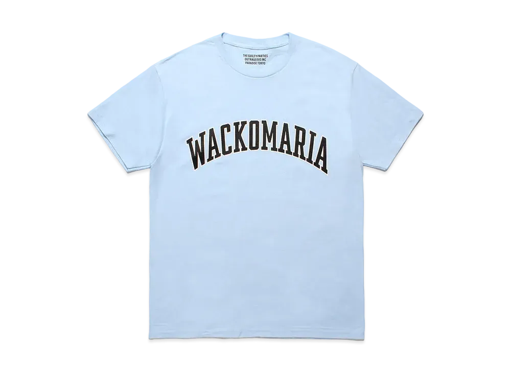 WACKO MARIA T-Shirt "Light Blue"