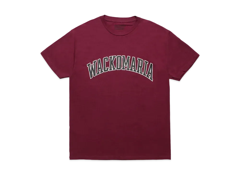 WACKO MARIA T-Shirt "Burgundy"