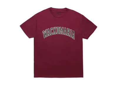 WACKO MARIA T-Shirt "Burgundy"