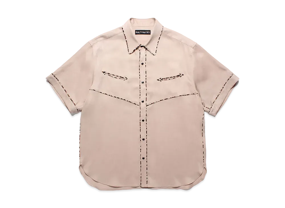 WACKO MARIA Western Shirt "Beige"