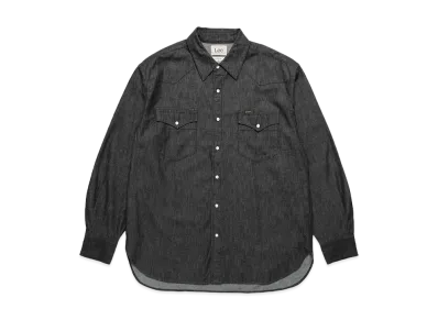 WACKO MARIA Lee / Denim Western Shirt "Charcoal"