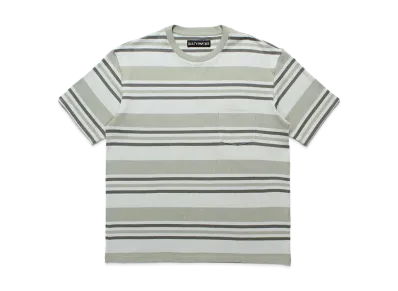 WACKO MARIA Striped T-Shirt "Mint"