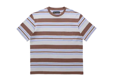 WACKO MARIA Striped T-Shirt "Gray"