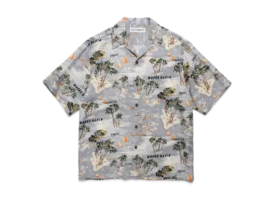 WACKO MARIA Hawaiian Shirt "Gray"