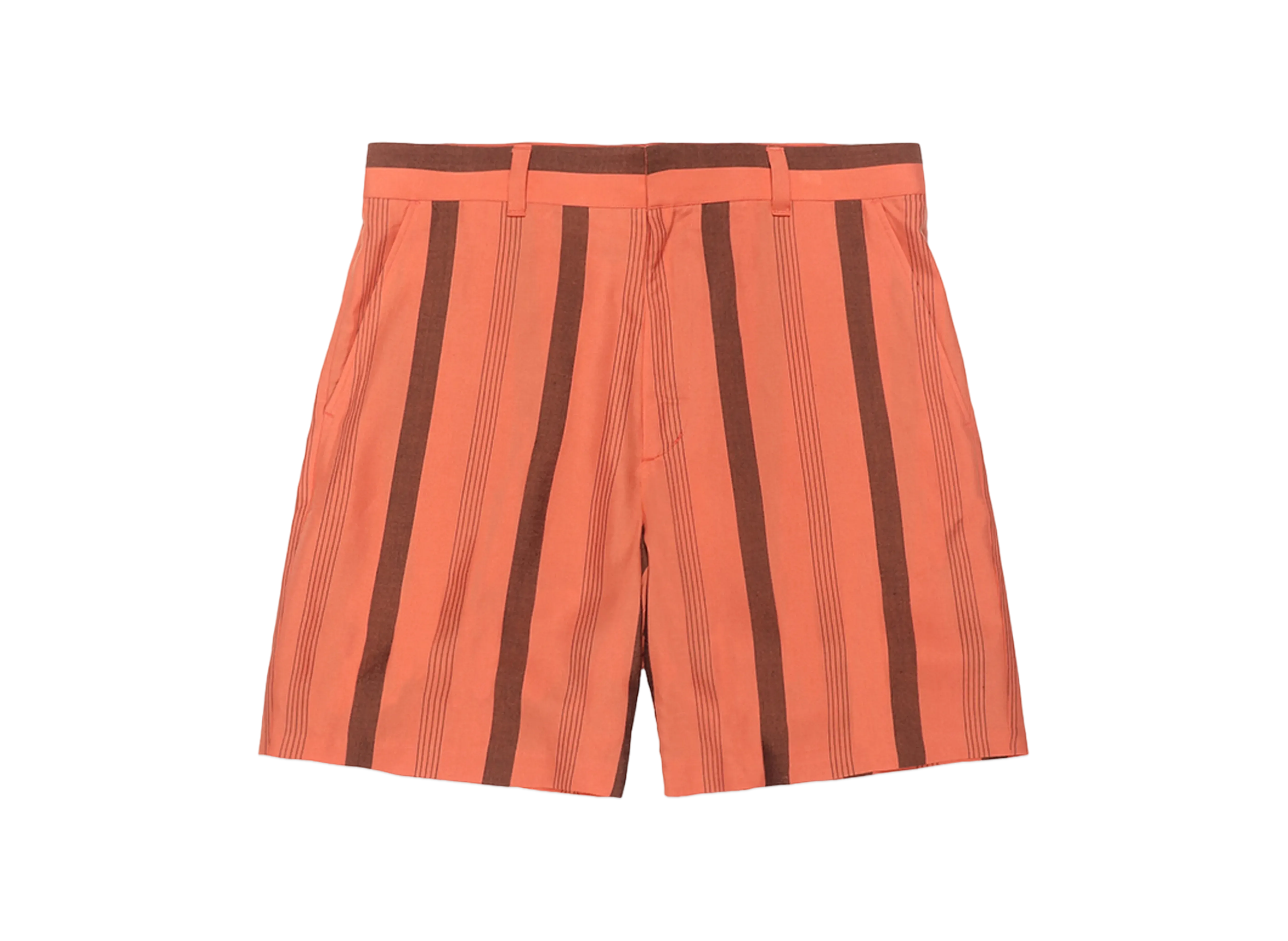WACKO MARIA Striped Shorts "Orange"