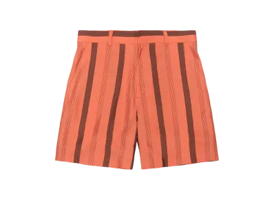 WACKO MARIA Striped Shorts "Orange"