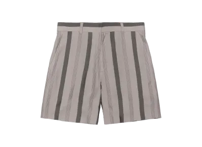 WACKO MARIA Striped Shorts "Gray"