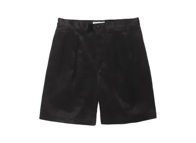WACKO MARIA Double Pleated Chino Short Trousers "Black"