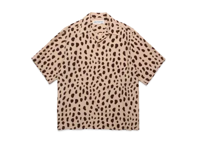 WACKO MARIA Leopard Hawaiian Shirt "Brown"