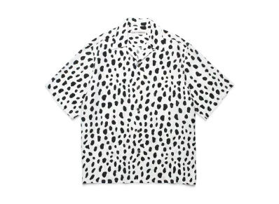 WACKO MARIA Leopard Hawaiian Shirt "White"