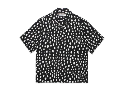 WACKO MARIA Leopard Hawaiian Shirt "Black"