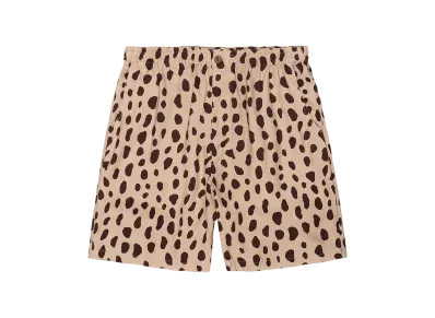 WACKO MARIA Leopard Hawaiian Shorts "Brown"