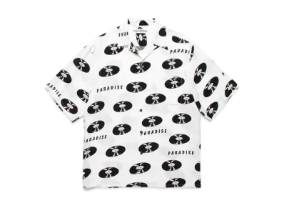 WACKO MARIA Records Hawaiian Shirt "White"